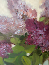 Load image into Gallery viewer, Eļļas glezna ar ceriņiem māksliniece Ilze Ērgle-Vanaga