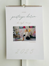 Load image into Gallery viewer, Sienas kalendārs 2025 māksliniece Ilze Ērgle-Vanaga - Peonijas