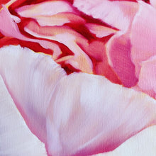 Load image into Gallery viewer, Eļļas glezna uz koka rāmja peonija