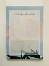 Load image into Gallery viewer, NEDĒĻAS PLĀNOTĀJS | PEONIJAS - māksliniece Ilze Ērgle-Vanaga