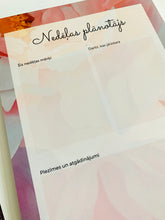 Load image into Gallery viewer, NEDĒĻAS PLĀNOTĀJS | PEONIJAS - māksliniece Ilze Ērgle-Vanaga