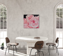 Load image into Gallery viewer, Eļļas glezna uz koka rāmja peonijas 80x70cm māklsiniece Ilze Ērgle-Vanaga