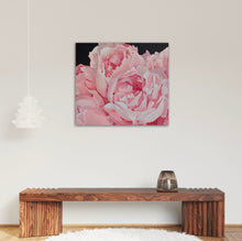 Load image into Gallery viewer, Eļļas glezna uz koka rāmja peonijas 80x70cm māklsiniece Ilze Ērgle-Vanaga