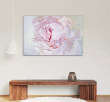 Load image into Gallery viewer, Lielformāta eļļas glezna uz audekla peonija māksliniece Ilze Ērgle-Vanaga