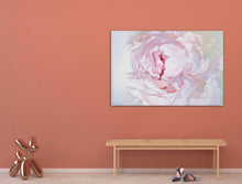 Load image into Gallery viewer, Lielformāta eļļas glezna uz audekla peonija māksliniece Ilze Ērgle-Vanaga