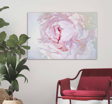 Load image into Gallery viewer, Lielformāta eļļas glezna uz audekla peonija māksliniece Ilze Ērgle-Vanaga