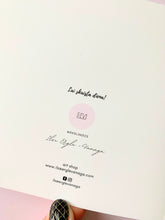 Load image into Gallery viewer, Apsveikuma kartiņas ar peonijām māksliniece Ilze Ērgle-Vanaga