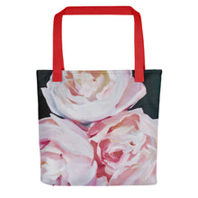 Load image into Gallery viewer, Peonies tote bag