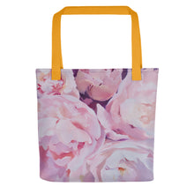 Load image into Gallery viewer, peony tote bags