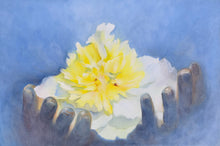 Load image into Gallery viewer, Eļļas glezna uz koka rāmja peonijas 90x60cm māklsiniece Ilze Ērgle-Vanaga