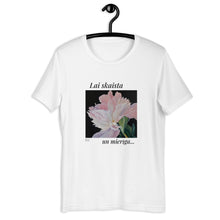 Load image into Gallery viewer, T-shirt with beautiful peony flower