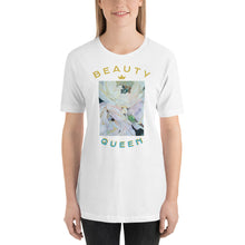 Load image into Gallery viewer, T-shirt white peonies flowers