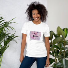 Load image into Gallery viewer, T-shirt with beautiful pink peony flowers