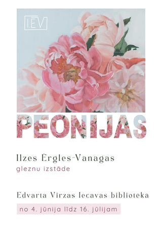 IZSTĀDE EDVARTA VIRZAS IECAVAS BIBLIOTĒKĀ!