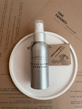 Izsmidzināmas mājas smaržas Baltais lotoss un kokvilna