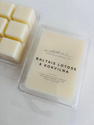 Vaska kubiņi aromlapām, Aromātiskie vaski, Aromatizēti vaska gabaliņi, Kausējams aromātiskais vasks, Aromatizēti vaska gabaliņi