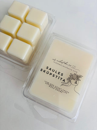 Vaska kubiņi aromlapām, Aromātiskie vaski, Aromatizēti vaska gabaliņi, Kausējams aromātiskais vasks, Aromatizēti vaska gabaliņi