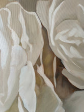 Load image into Gallery viewer, Eļļas  glezna ar baltām peonijam māksliniece Ilze Ērgle-Vanaga
