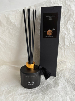 Mājas smaržas, mājas aromāti, aromātu difuzori mājai, interjera aromāti, mājas smaržas ar kociņiem, difuzori telpai, telpu aromatizētāji, mājas aromatizētāji, mājas parfimērija, dāvanu komplekts sievietei, Ilze Ērgle - Vanaga, dāvanu komplekti, ekskluzīvas dāvanas, I.ĒV, biznesa dāvanas, dāvana sievietei, korporatīvās dāvanas ziemassvētkos, Ziemassvētku dāvana uzņēmumiem,