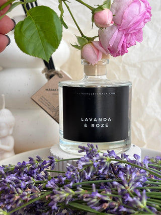 Mājas aromāts ar kociņiem Lavanda un roze, Ilze Ērgle Vanaga, mājas parfīms, I.ĒV