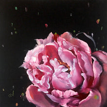 Load image into Gallery viewer, PEONY IV original oil painting on canvas size 16&quot;x16&quot;
