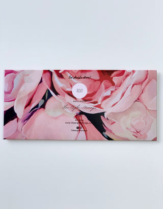 Naudas dāvanu aploksnes ar peonijām - māksliniece Ilze Ērgle-Vanaga