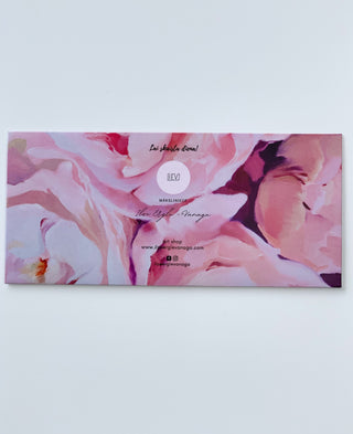 Naudas dāvanu aploksnes ar peonijām - māksliniece Ilze Ērgle-Vanaga