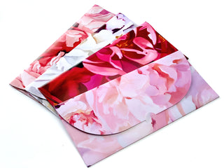 Naudas dāvanu aploksnes ar peonijām - māksliniece Ilze Ērgle-Vanaga