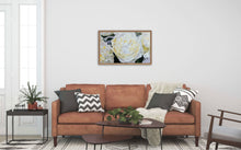 Load image into Gallery viewer, Eļļas glezna uz koka rāmja peonijas 50x80cm māklsiniece Ilze Ērgle-Vanaga
