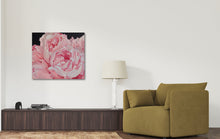 Load image into Gallery viewer, Eļļas glezna uz koka rāmja peonijas 80x70cm māklsiniece Ilze Ērgle-Vanaga
