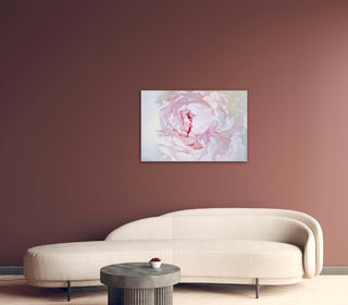 Lielformāta eļļas glezna uz audekla peonija māksliniece Ilze Ērgle-Vanaga