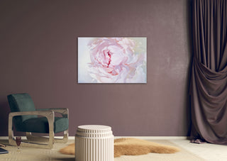 Lielformāta eļļas glezna uz audekla peonija māksliniece Ilze Ērgle-Vanaga