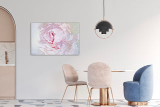 Lielformāta eļļas glezna uz audekla peonija māksliniece Ilze Ērgle-Vanaga