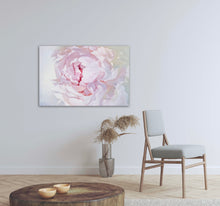 Load image into Gallery viewer, Lielformāta eļļas glezna uz audekla peonija māksliniece Ilze Ērgle-Vanaga
