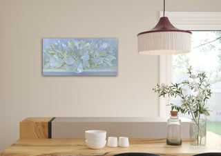 Eļļas glezna uz koka rāmja peonijas 100x50cm māklsiniece Ilze Ērgle-Vanaga