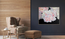 Load image into Gallery viewer, Eļļas glezna uz koka rāmja peonijas 100x120cm
