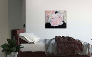 PEONIES XXIII original oil painting on canvas size 47"x39"