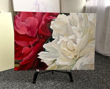Load image into Gallery viewer, white peony painting
