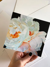 Load image into Gallery viewer, Peoniju ziedu apsveikuma kartiņas māksliniece Ilze Ērgle-Vanaga
