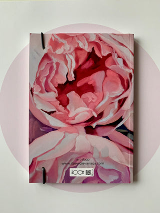Pink Peonies notebook