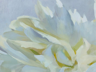 Eļļas glezna uz koka rāmja peonijas 100x50cm māklsiniece Ilze Ērgle-Vanaga