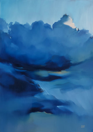 CLOUDS original oil painting on canvas