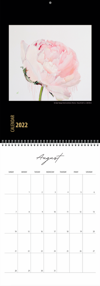 Sienas kalendārs 2022 | "NIGHT" | ENG