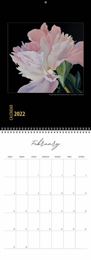 Sienas kalendārs 2022 | "NIGHT" | ENG