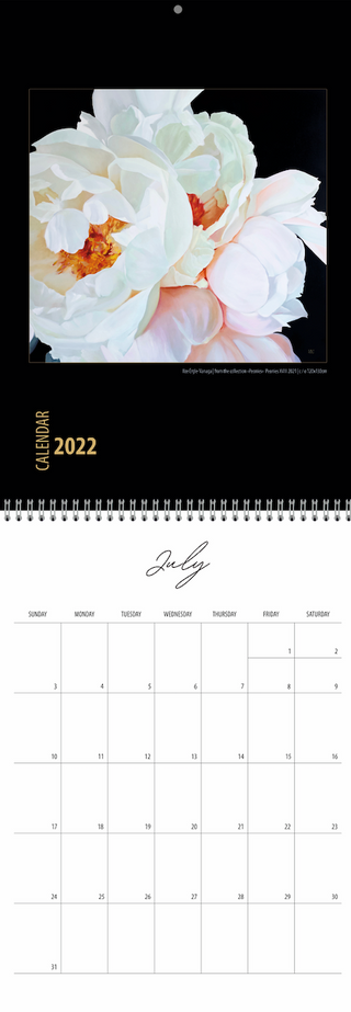 Sienas kalendārs 2022 | "NIGHT" | ENG