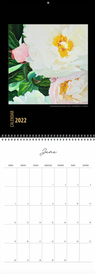 Sienas kalendārs 2022 | "NIGHT" | ENG