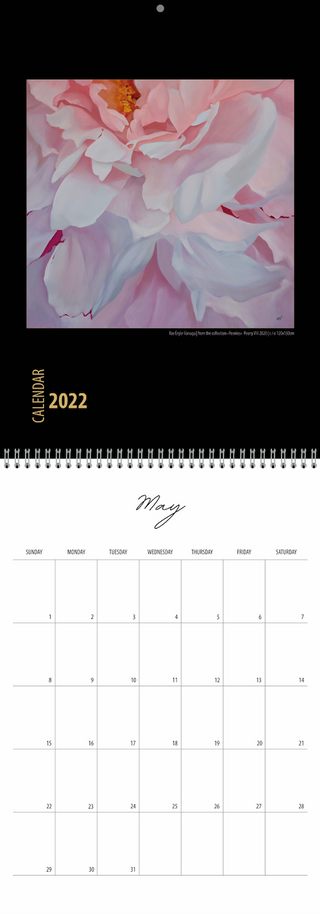 Sienas kalendārs 2022 | "NIGHT" | ENG