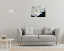 Load image into Gallery viewer, Eļļas glezna uz koka rāmja peonijas 40x50cm māklsiniece Ilze Ērgle-Vanaga
