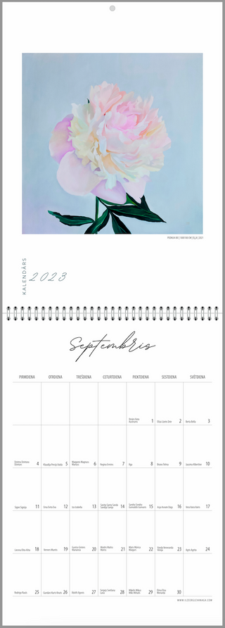 2023 wall calendar