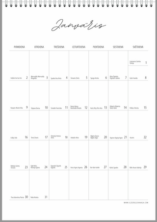 Monthly Planner